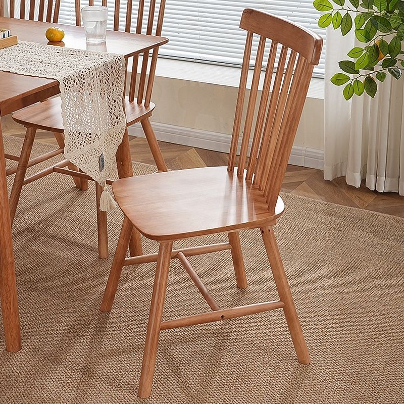 Nordic Simple Chair Internet Celebrity Solid Wood Small Apartment ...