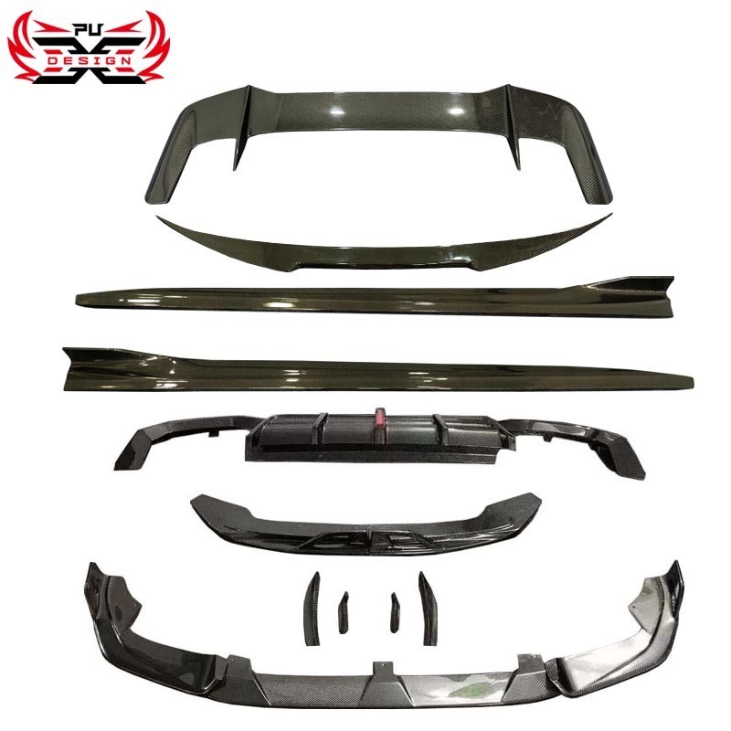 Wholesale Carbon Fiber Front Lip Rear Diffuser Rear Spoiler Trunk Wing