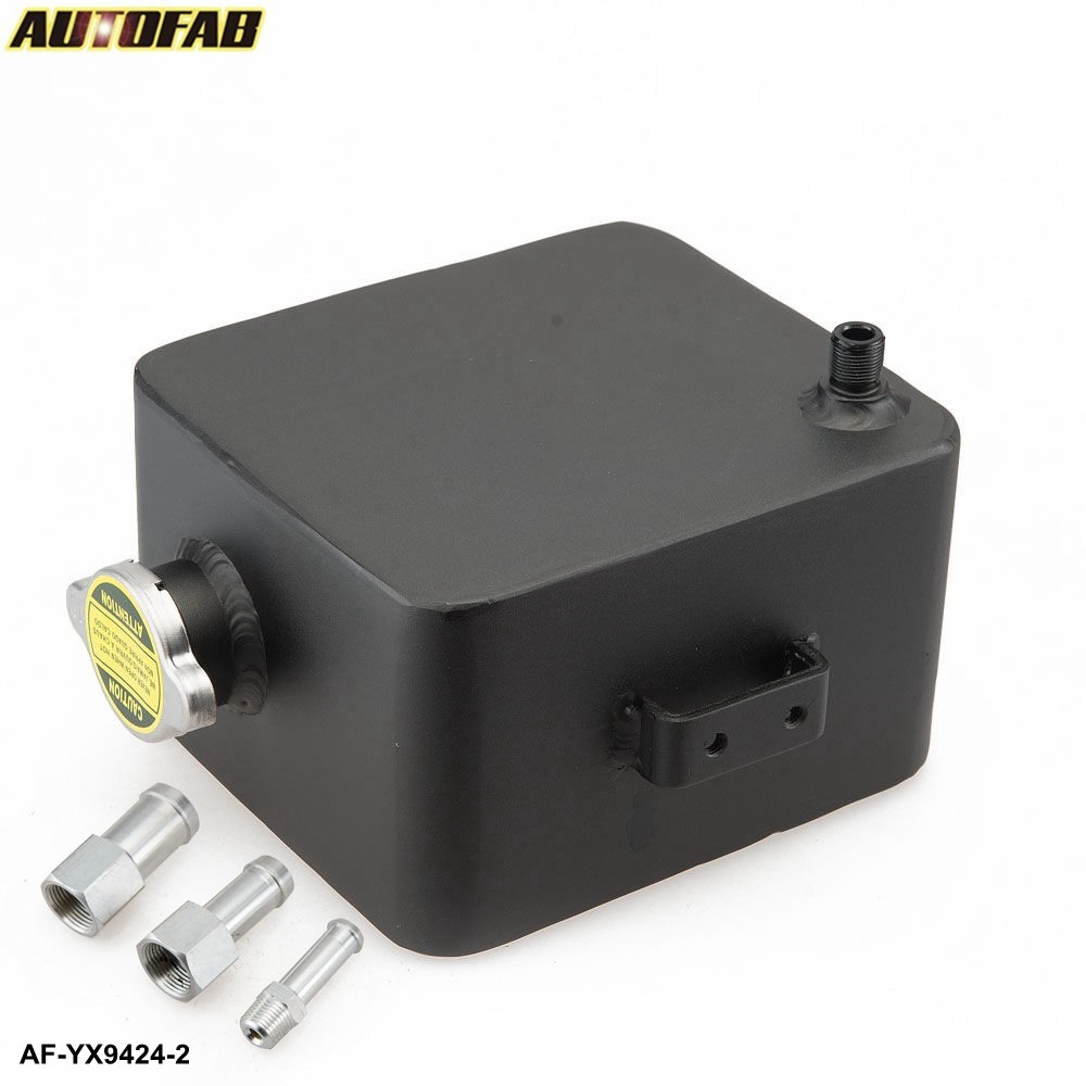 EPMAN Aluminium Universal radiator overflow bottle 2 Litre Water Tank ...