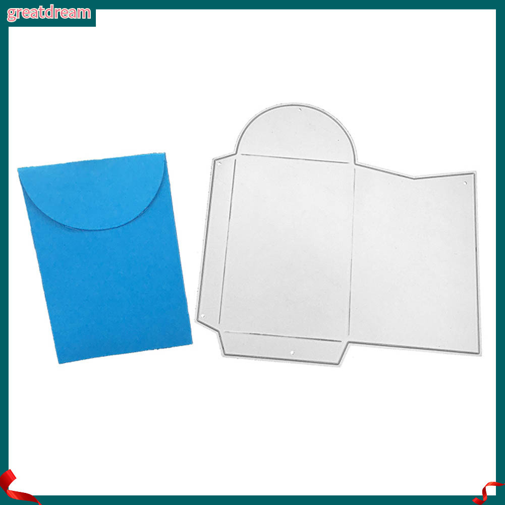 Card Pocket Envelope Cutting Die Scrapbooking Embossing DIY Paper Craft ...