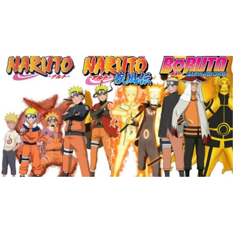Naruto All Series Anime English and Malay Sub Shopee Malaysia