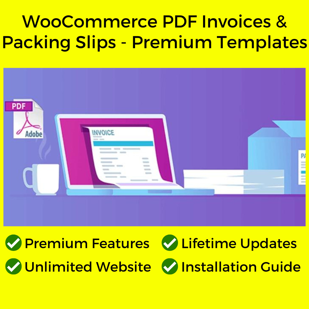 [Latest] WooCommerce PDF Invoices & Packing Slips - Premium Templates ...