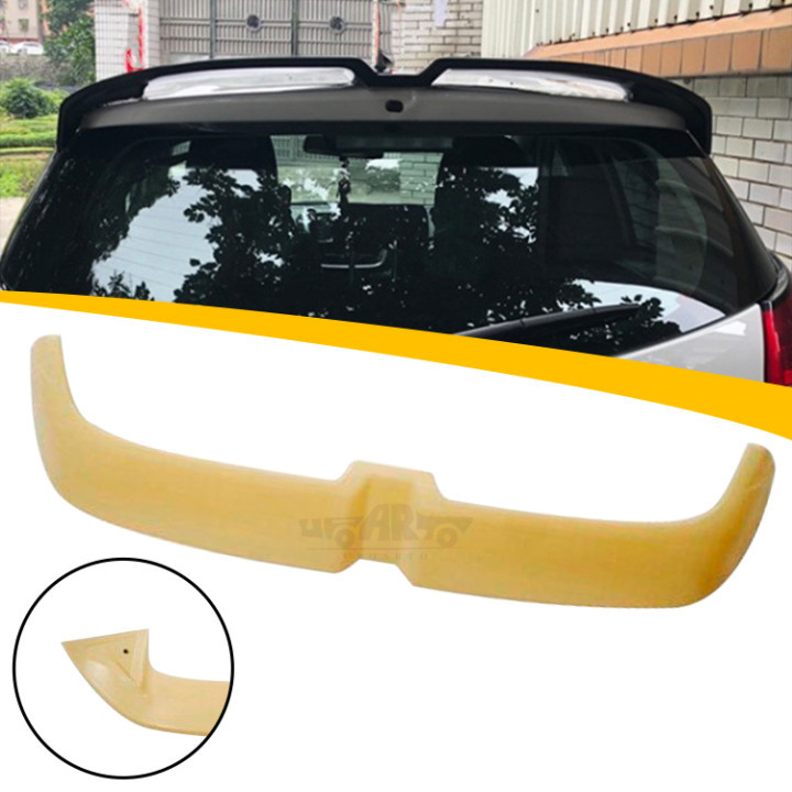 thumbnail interactive-video image 1 of ABS Roof Spoiler For 2012-2018 Toyota Yaris Hatchback – Factory Style, Black, ECCPP 1 of 6