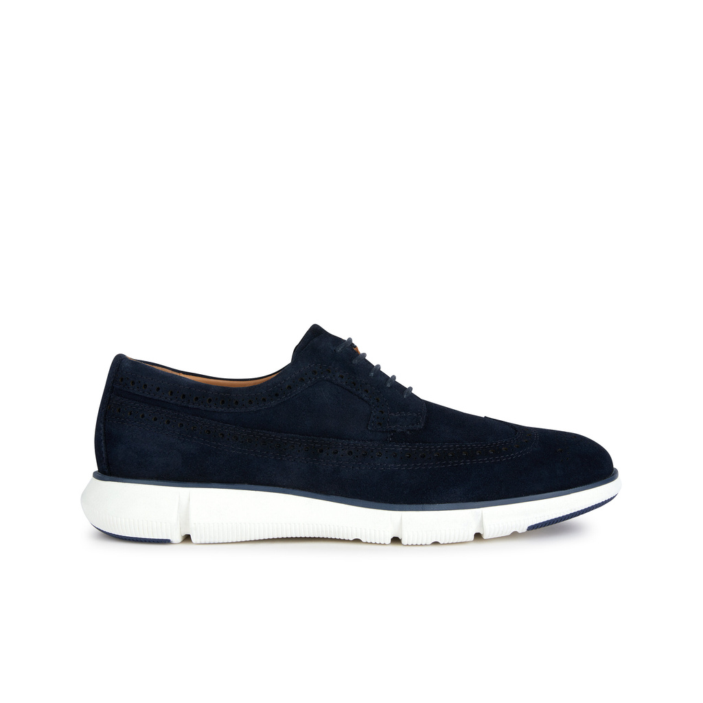 GEOX Men Adacter F Suede Lace Up Shoes Navy U35B6B 00022 C4002S3 Shopee Malaysia
