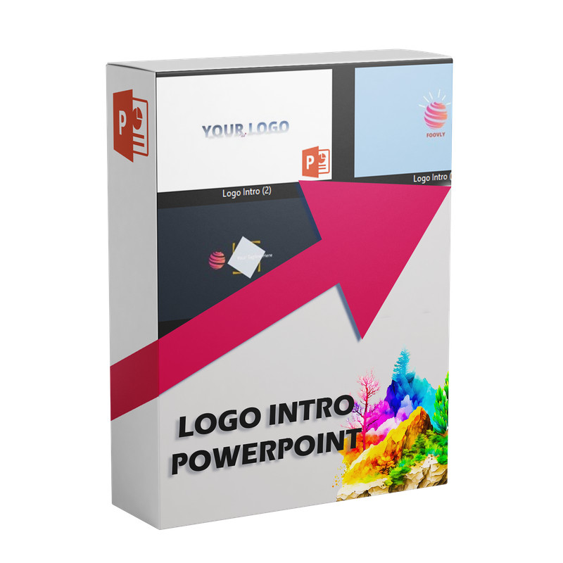A0005 powerpoint logo intro template | Shopee Malaysia