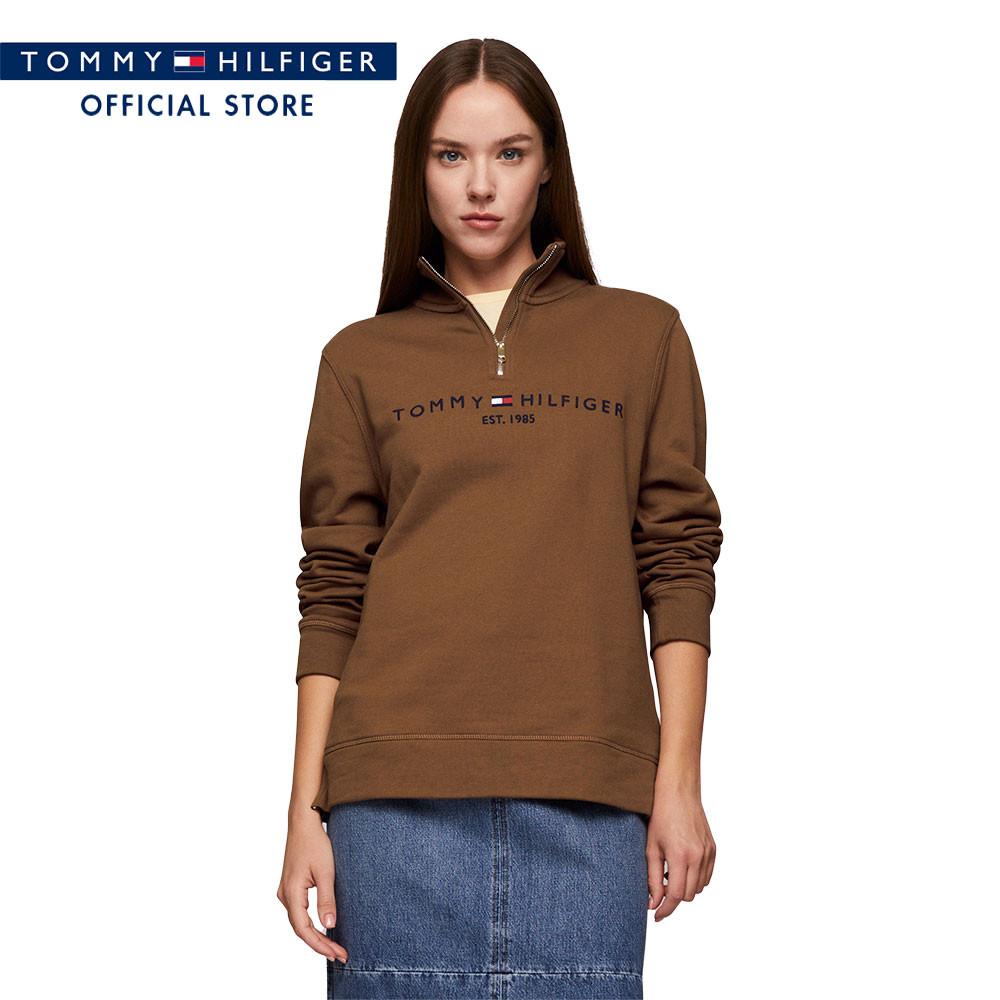 Quarter Zip Sweatshirt Tommy Hilfiger Jumper Zip Half Zip