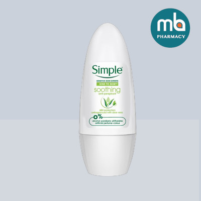 [Exp: Nov 2026] SIMPLE SOOTHING ROLL ON ANTI-PERSPIRANT DEODORANT 25ML ...