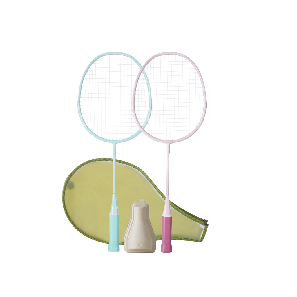 Decathlon Badminton Kids Racket BR100 Set (Starters, 2 Racket, 2 ...