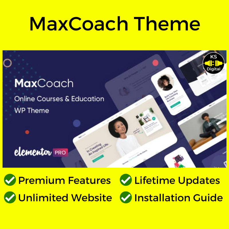 [Latest] MaxCoach - Online Courses and Educational WordPress Theme ...
