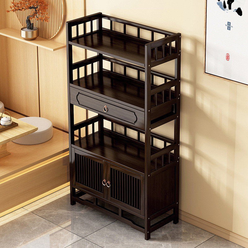 J-H/#Tea Cabinet Office Tea Cabinet Storage Rack Household Tea Cabinet ...
