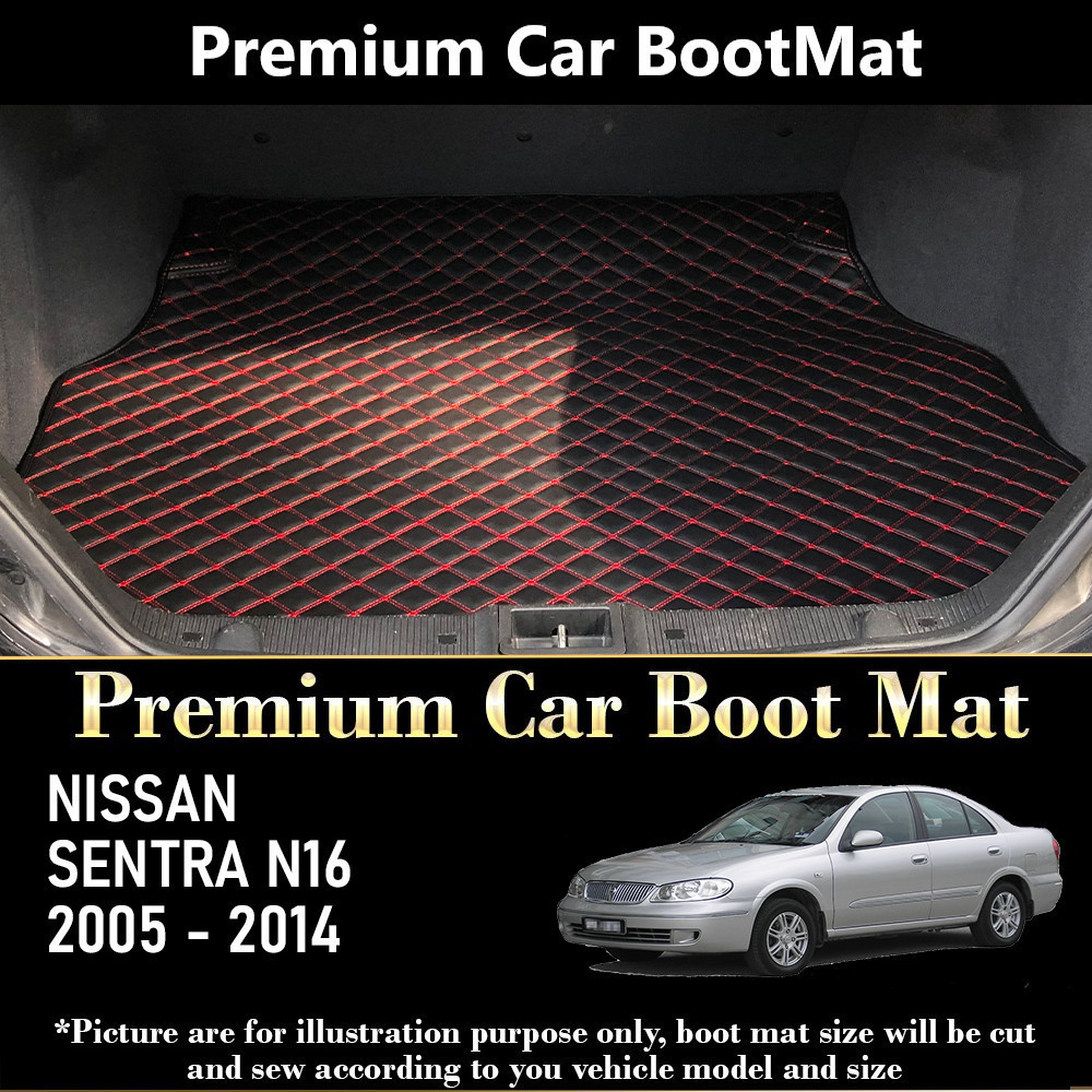 NISSAN SENTRA N16 05 06 07 08 2009 2010 2011 2012 2013 2014 Boot Mat ...