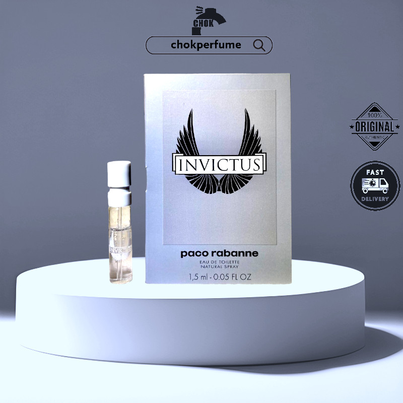 Paco Rabanne Invictus EDT 1.5ml Perfume Sample Vial (M) | Shopee Malaysia