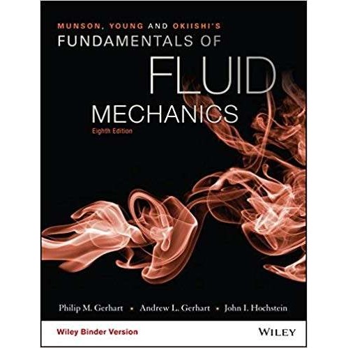 Solution Manual for Munson, Young and Okiishi’s Fundamentals of Fluid ...
