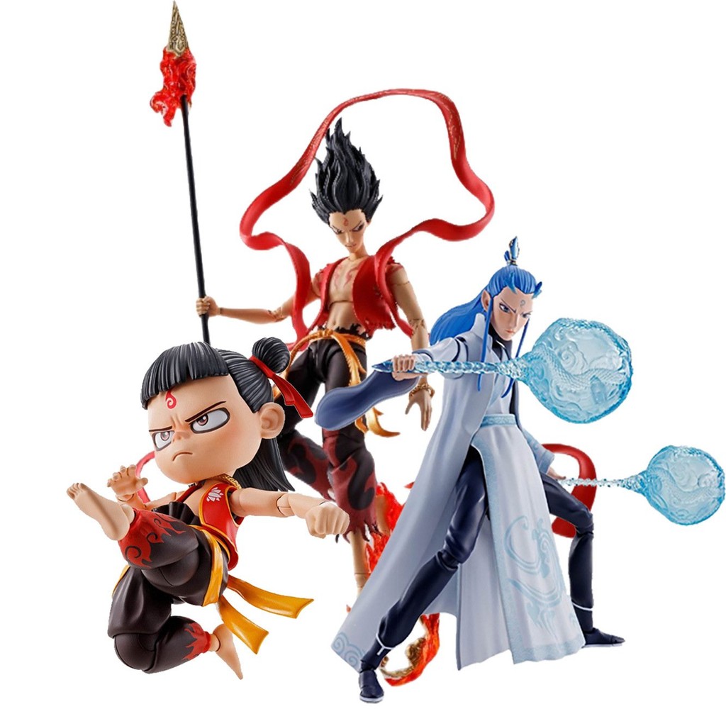 万代 SHF 魔童降世 哪吒 敖丙 龙王三太子 封神 可动人偶手办 PHNP | Shopee Malaysia