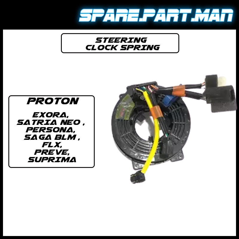 PW950816 CLOCK SPRING AIR BAG 13WAY WIRE FOR PROTON EXORA, SATRIA NEO ...