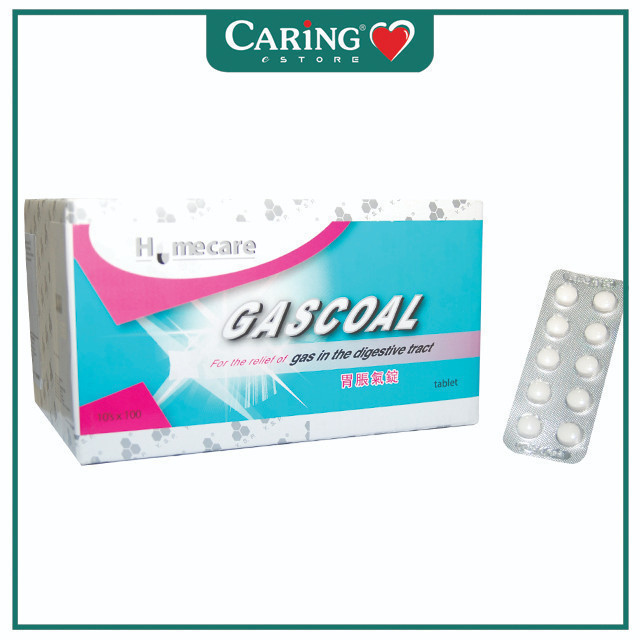 GASCOAL 50MG 10S × 100 (CARING PHARMACY) | Shopee Malaysia