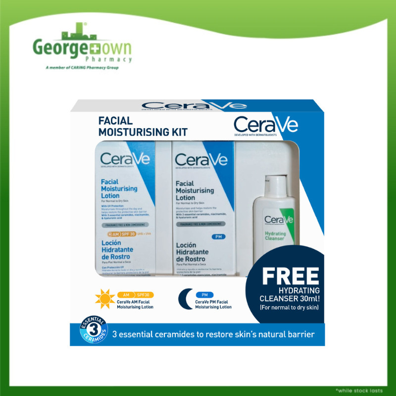 CERAVE FACIAL MOISTURISING KIT (Georgetown Pharmacy) | Shopee Malaysia