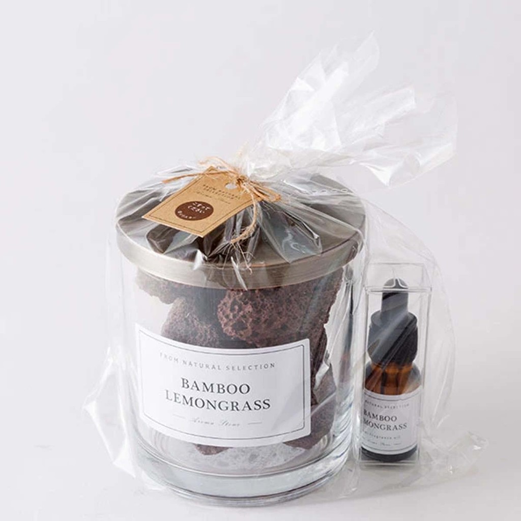 NITORI Lava Stone Diffuser BR Bamboo Lemongrass | Shopee Malaysia