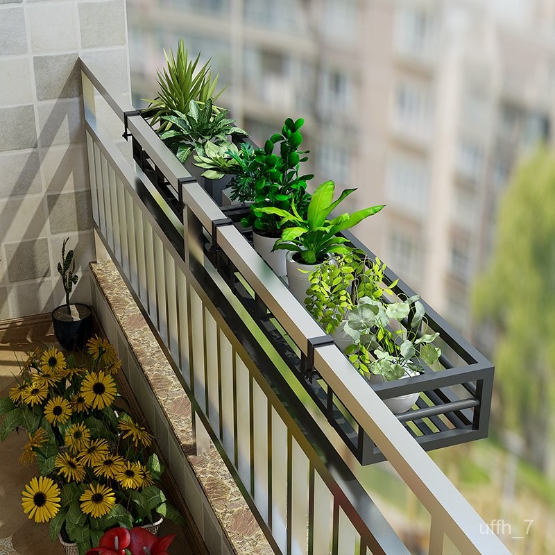Contact seller/7T Balcony Stainless Steel Paint Flower Stand Security ...