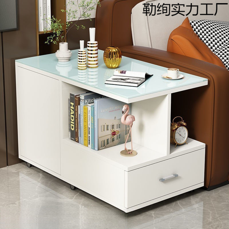 JY-8/Living Room Mobile Sofa Side Cabinet Locker Side Table Removable ...