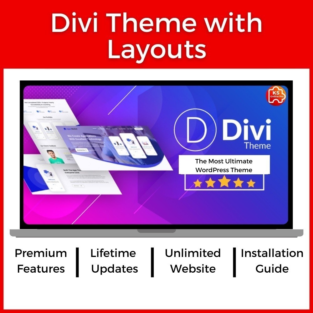 Divi Theme with Layouts Templates [Latest Version] | Shopee Malaysia