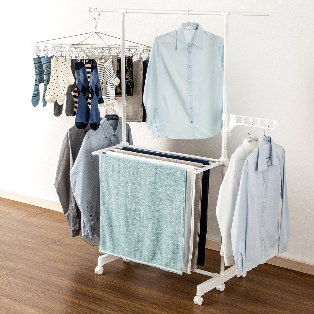 NITORI Drying Clothes Rack HW01I WH | Shopee Malaysia