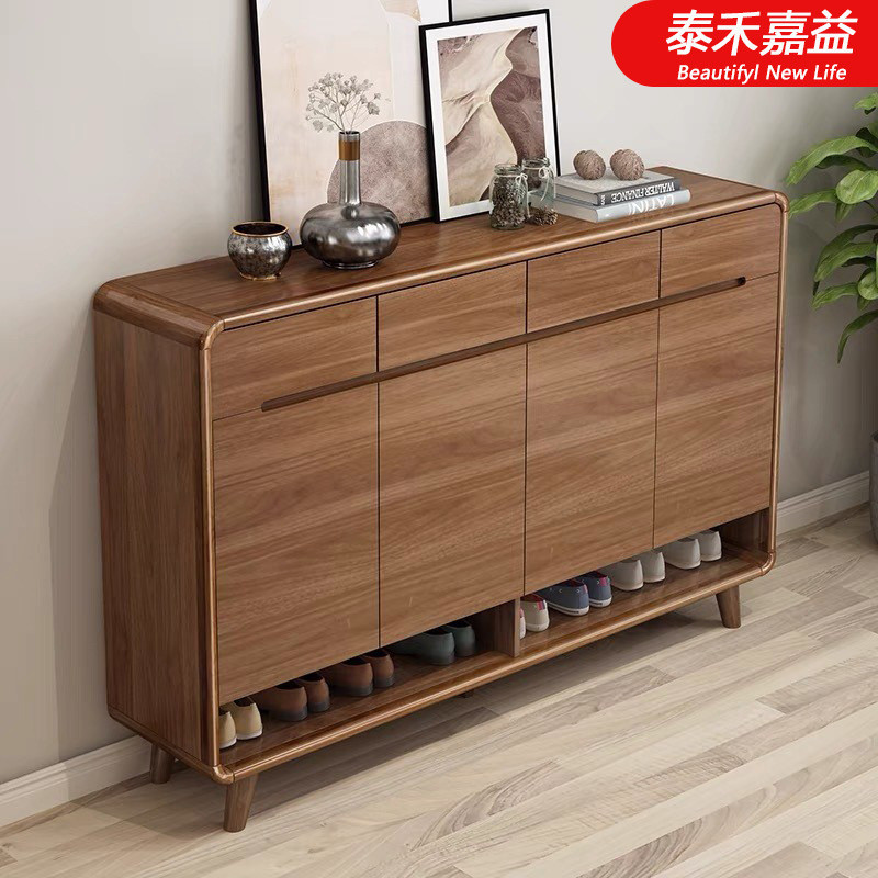 JY-8/New Chinese Style Shoe Cabinet Home Side Cabinet Large Capacity ...