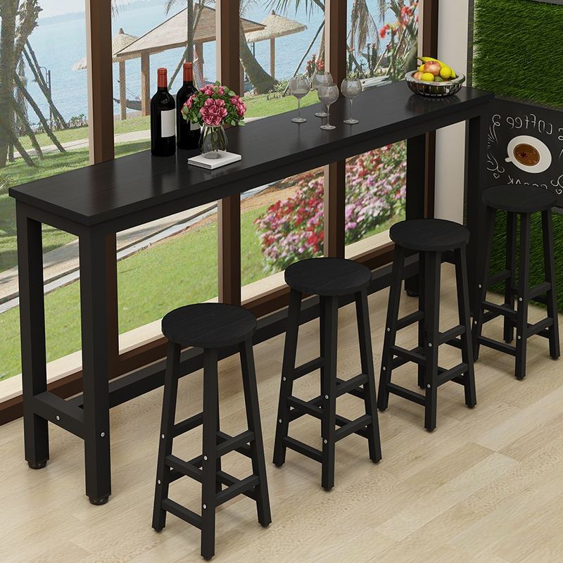 J-H/Bar Counter Home Wall Small Bar Counter Living Room Iron Long Table ...