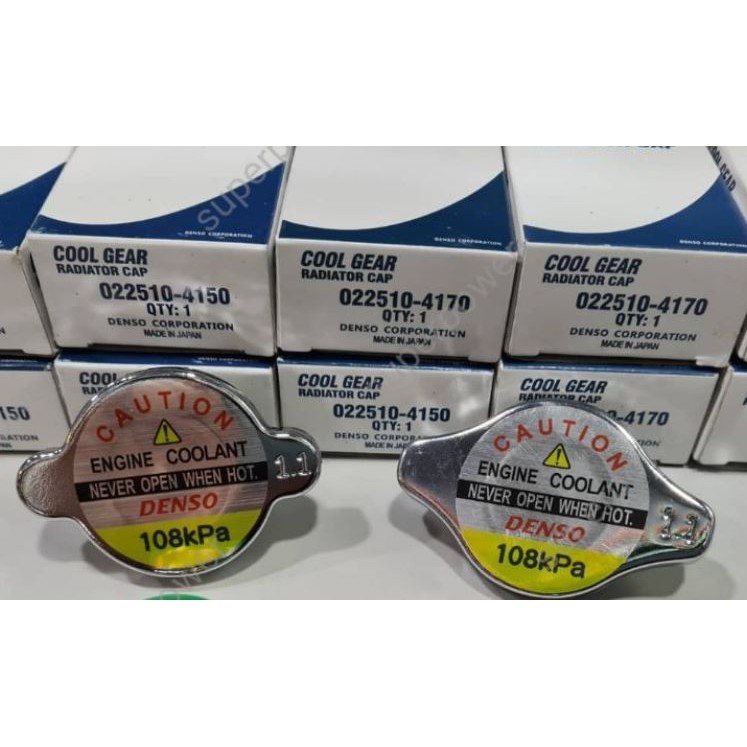 DENSO RADIATOR CAP R124 R125 R126 R148/ 1PCS | Shopee Malaysia
