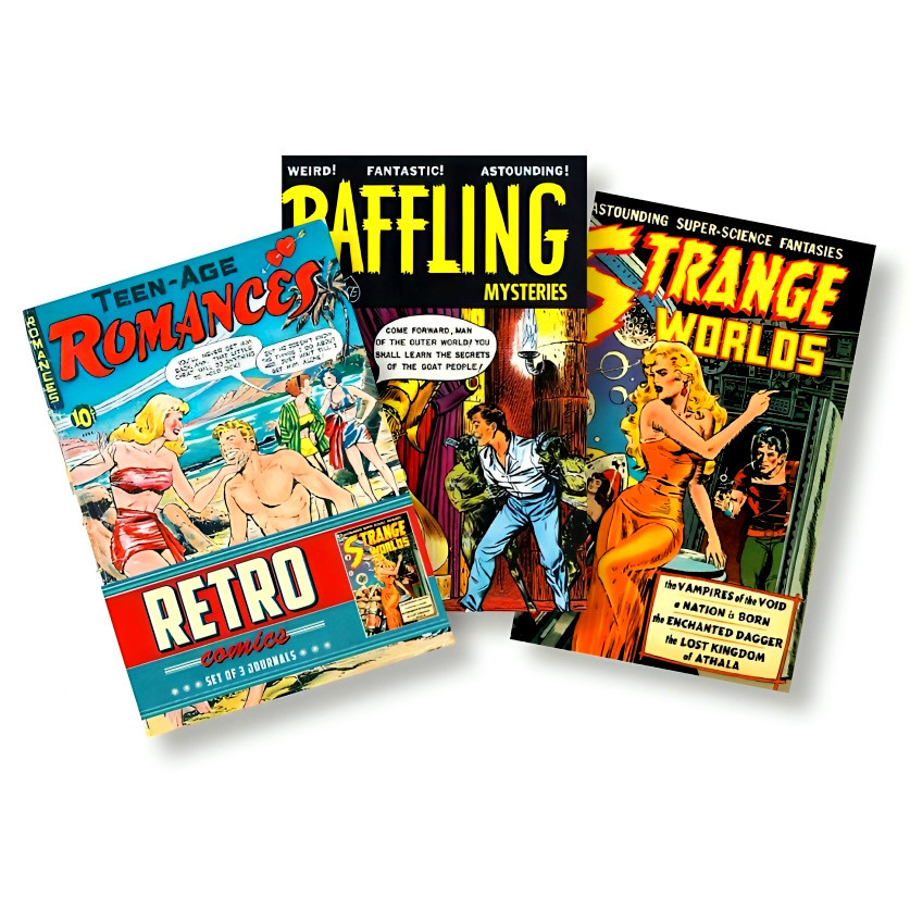 (BBW) RETRO COMICS JOURNALS (ISBN: 9781781570227) | Shopee Malaysia