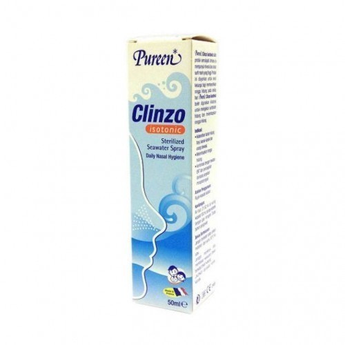 Pureen Clinzo Isotonic Sterilized Seawater Spray 50ml | Shopee Malaysia