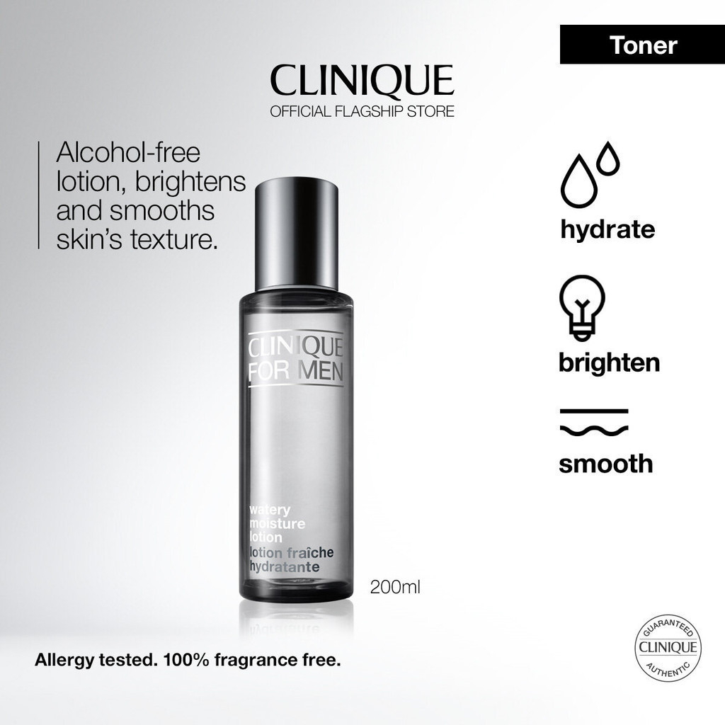 Clinique For Men Watery Moisture Lotion (200ml) | Shopee Malaysia