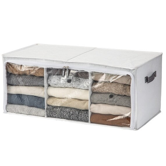 NITORI Clothes Organizer/Partition RT7035 3 Cell | Shopee Malaysia