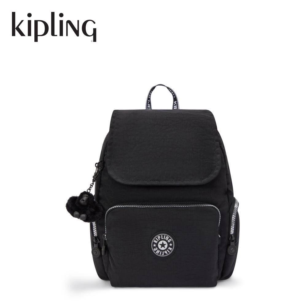 Kipling City Zip S Backpacks Glorious Silver | Shopee Malaysia