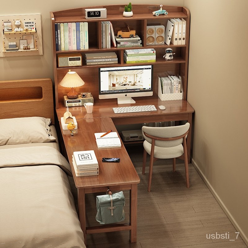 Nordic dresser computer desk one bedroom multifunctional desk bookshelf storage cabinet combination