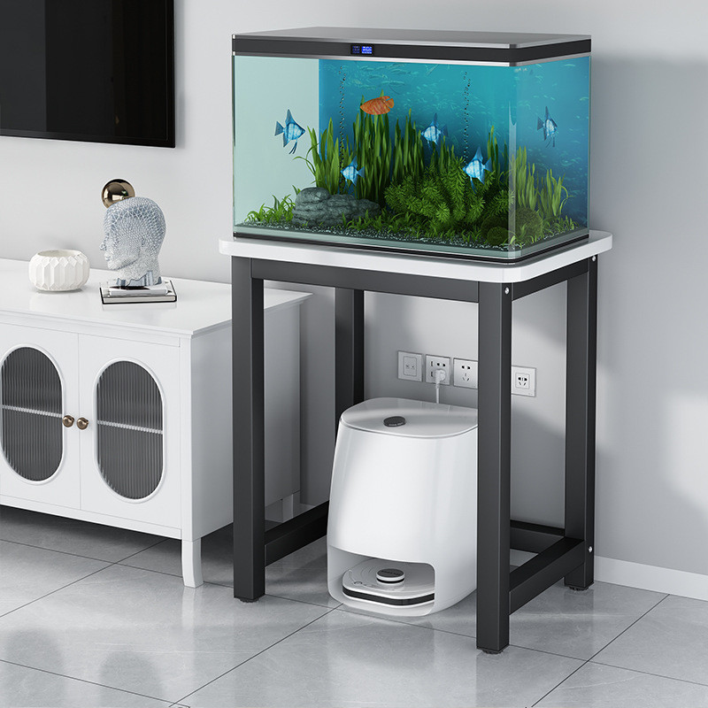 JY-8/Internet Celebrity Fish Tank Rack Floor Sweeping Robot Ironwork ...