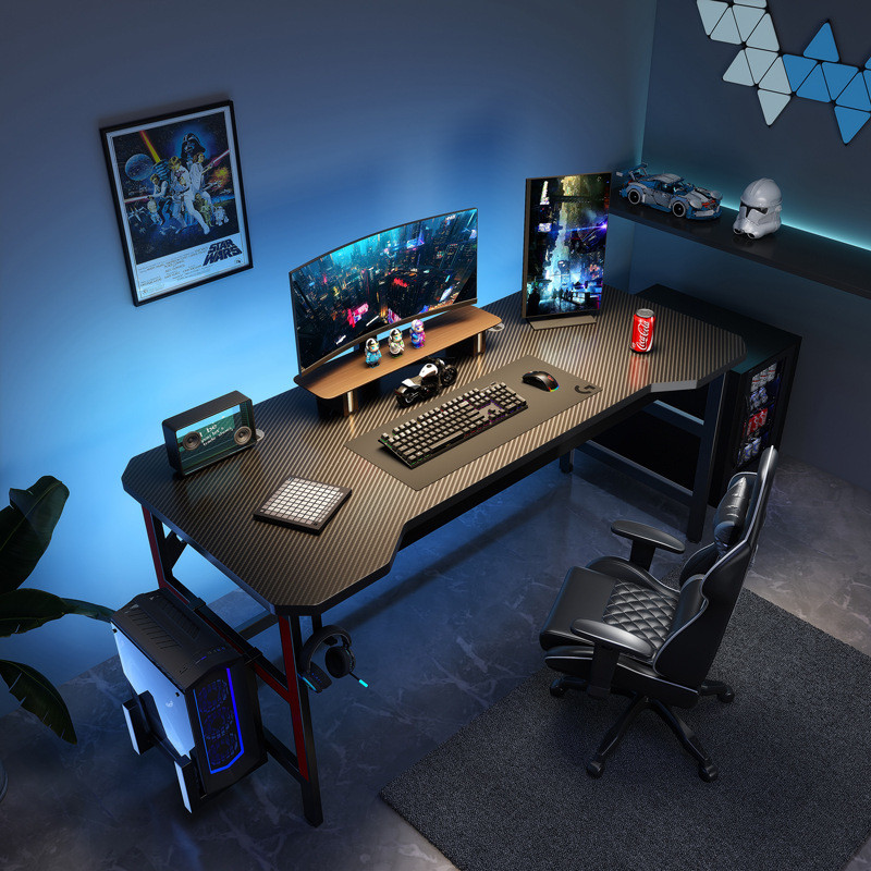 Q-8/Desk Computer Desk Home Desktop E-Sports Table and Chair Suit ...