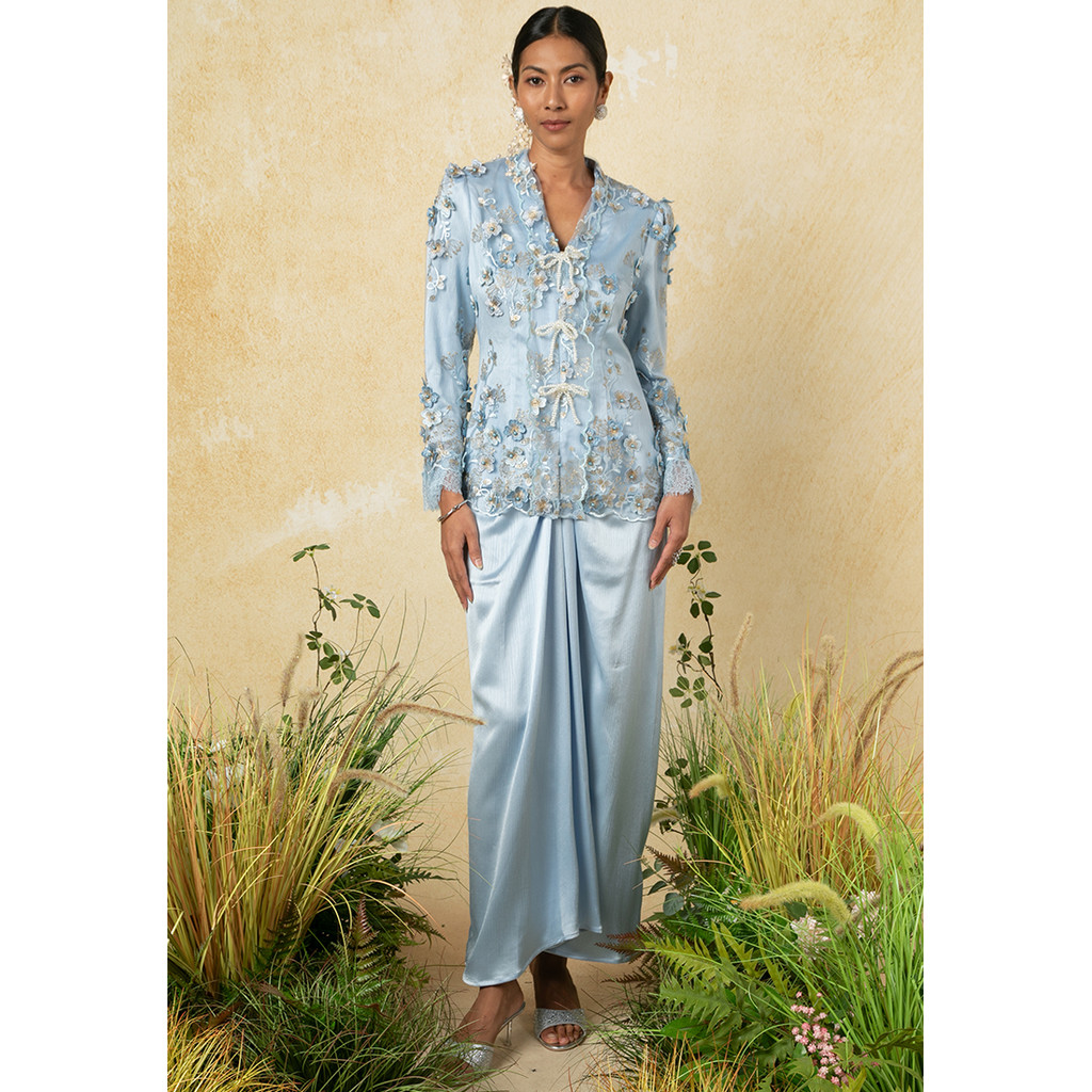 Zalia Kemboja Kebaya Lace Set (Female) Shopee Malaysia