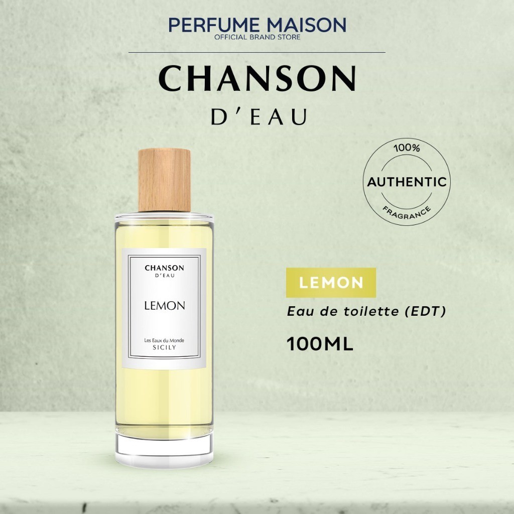 Chanson Lemon Sicily Eau De Toilette 100ml Refreshing