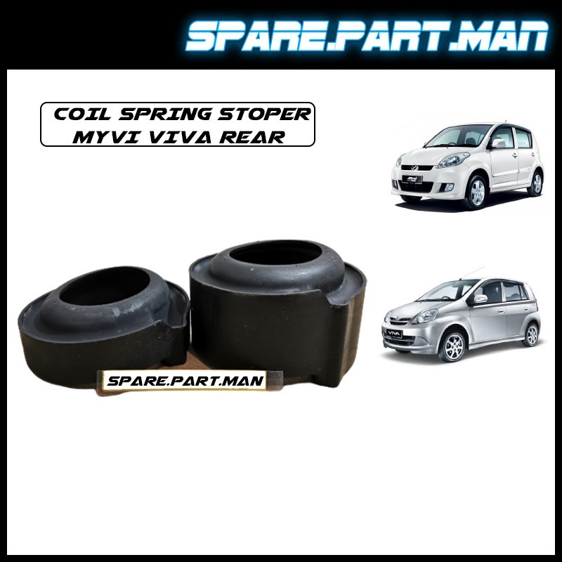 PERODUA MYVI VIVA ALZA REAR COIL SPRING STOPPER / RUBBER SEAT LOWER ...