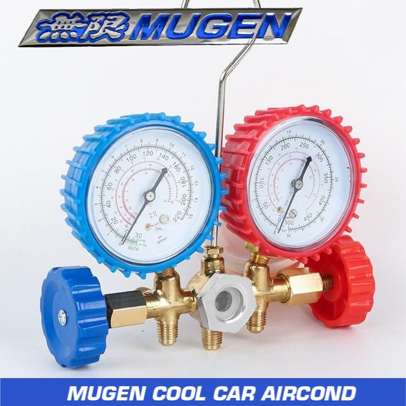 manifold gauge R410 R22 R134a R404a R12 refrigerant R134 Gas Meter air ...