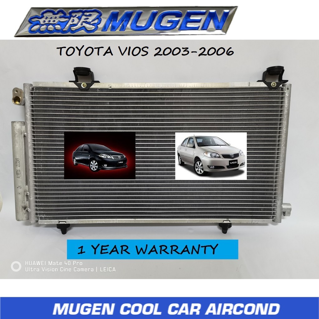TOYOTA VIOS NCP42 CONDENSER /VIOS NCP43 AIRCOND CONDENSER / VIOS 2003 ...