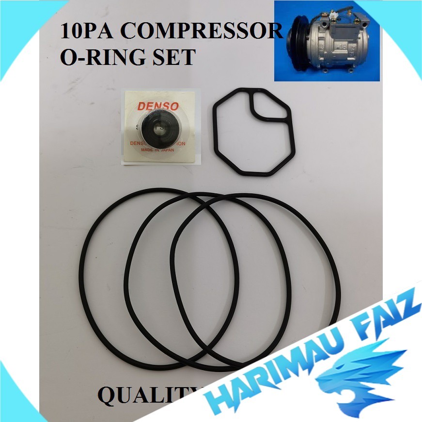HF 10PA AIR COND COMPRESSOR O-RING KIT LIP SEAL,BODY ORING,TOP ORING ...