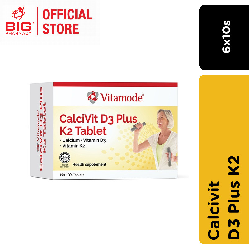 Vitamode Calcivit D3 Plus K2 (6 x 10's) | Shopee Malaysia