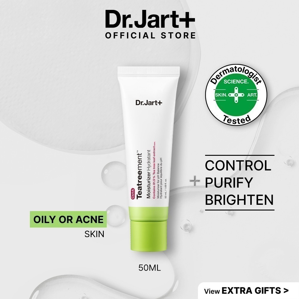 Dr Jart Ctrla Teatreement Moisturizer Tea Tree Leaf And Niacinamide 