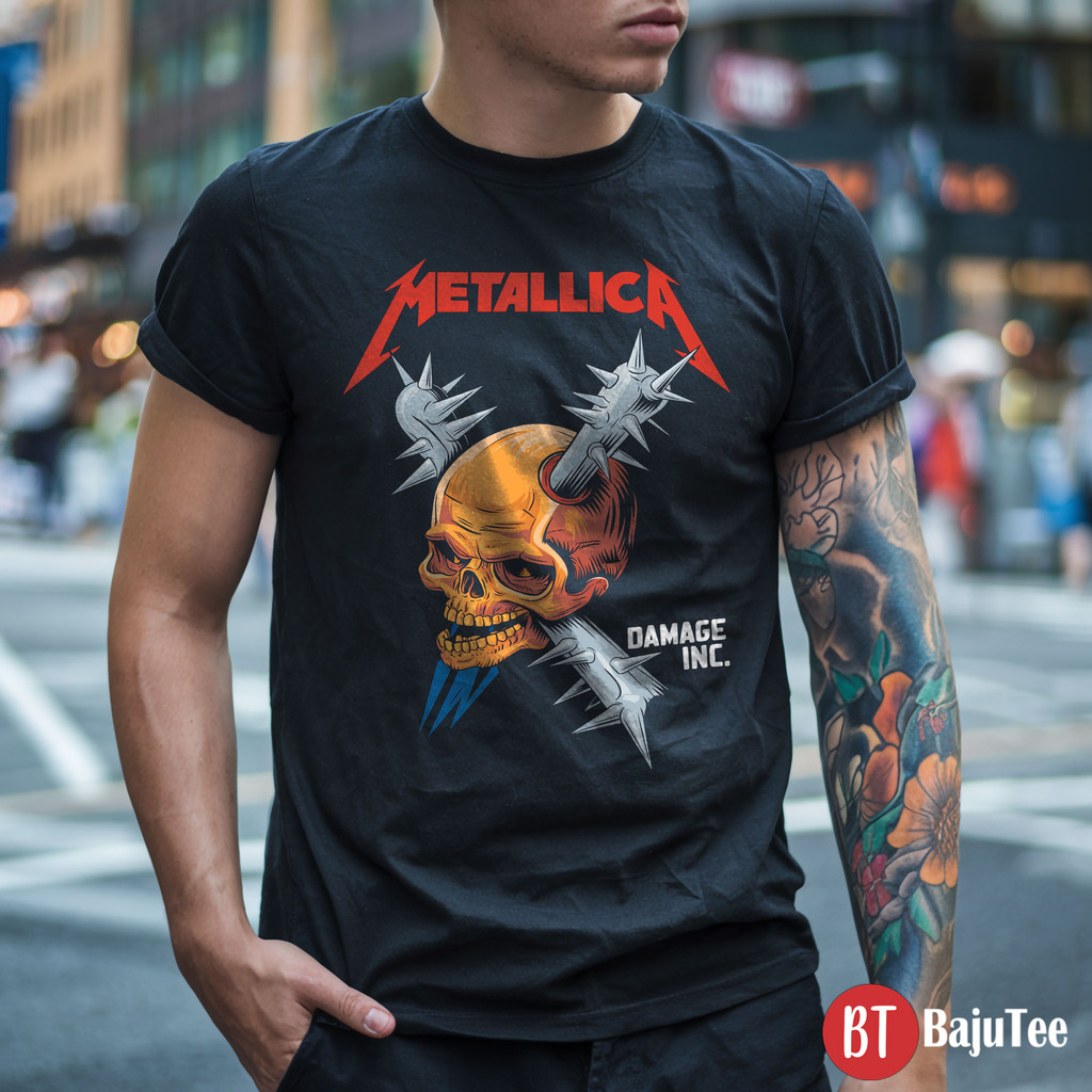 Metallica damage inc t shirt best sale