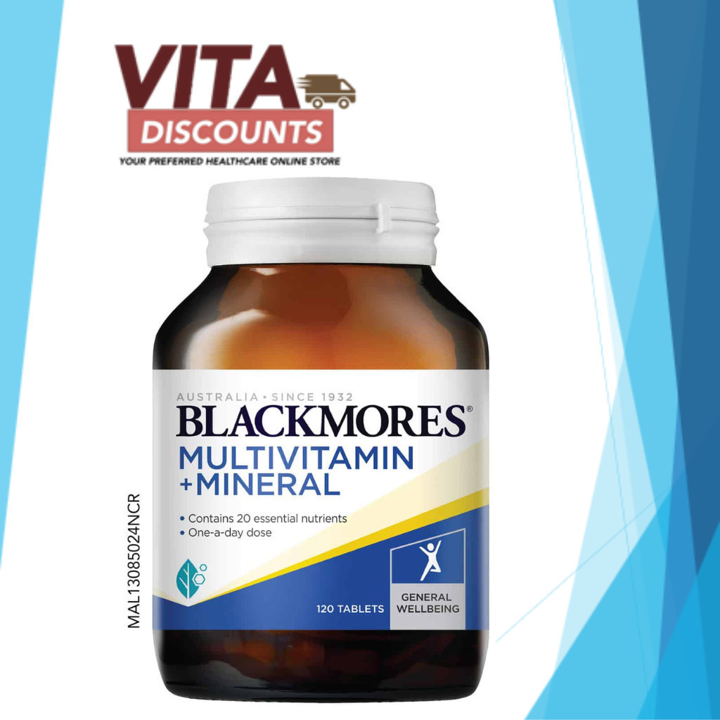 BLACKMORES MULTIVITAMIN + MINERAL TABS 120S EXP01/2026 | Shopee Malaysia