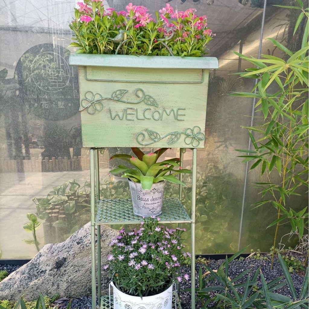 Contact seller/Popular Garden Letter Box Flower Rack French Country ...