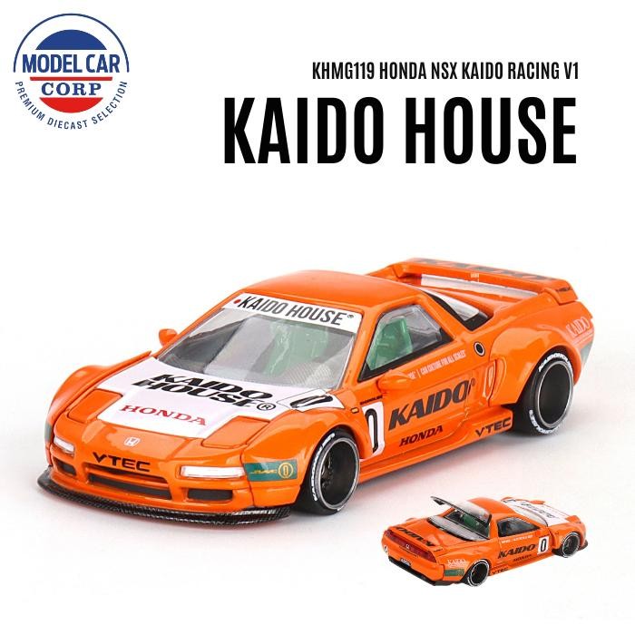 KAIDO HOUSE 1/64 Honda NSX Kaido Racing V1 - KHMG119 MINI GT Model Car ...