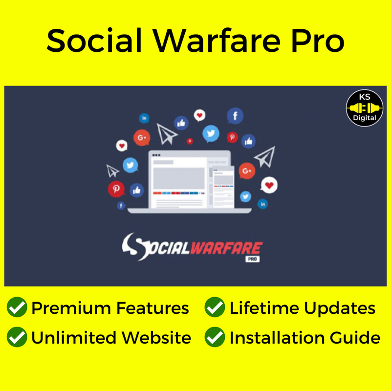 [Latest] Social Warfare Pro (Free Updates + Premium Version) | Shopee ...